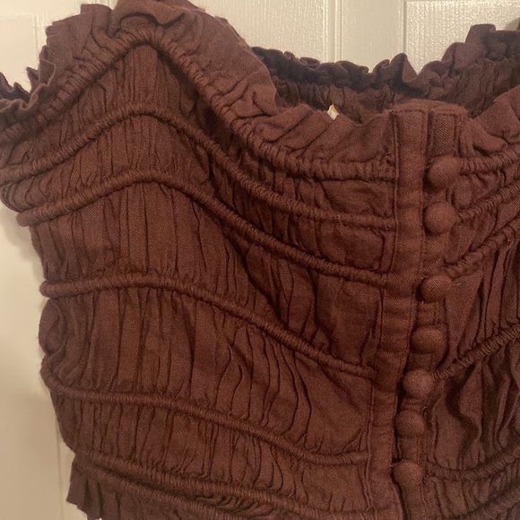 brown tank top - Picture 4 of 4